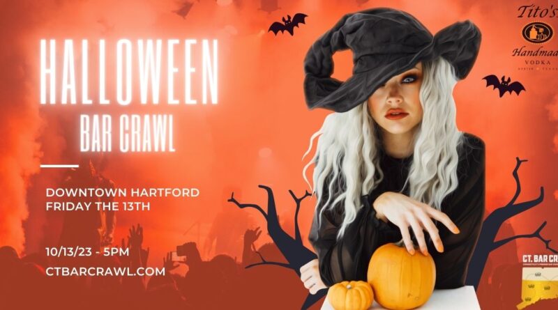 Official 6th Annual Halloween Bar Crawl – Oct 13th – Downtown Hartford